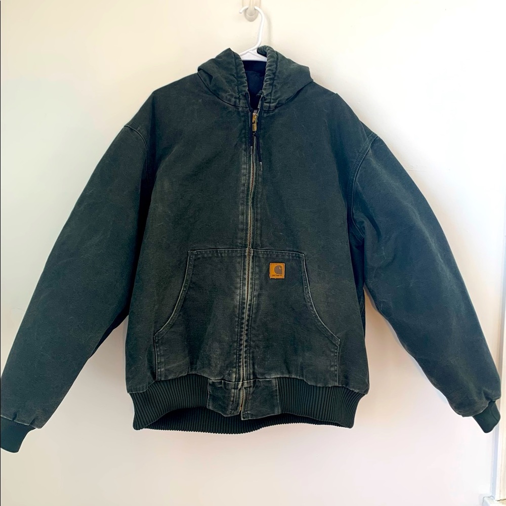 Carhartt Heavy Duty Canvas Hooded Jacket